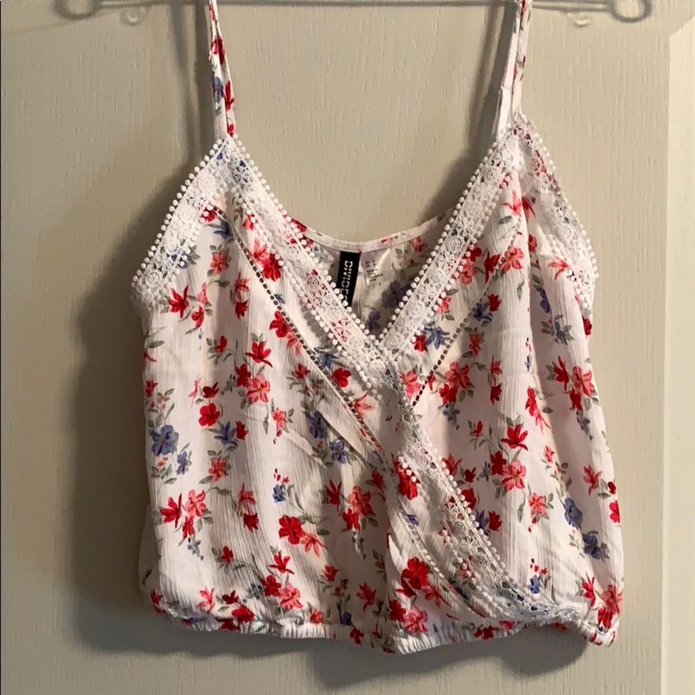 H&M crop blouse